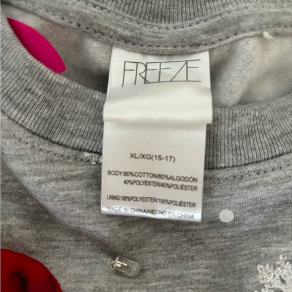 Christmas Cats Ugly Sweatshirt with LEDs - Picture 4 of 4